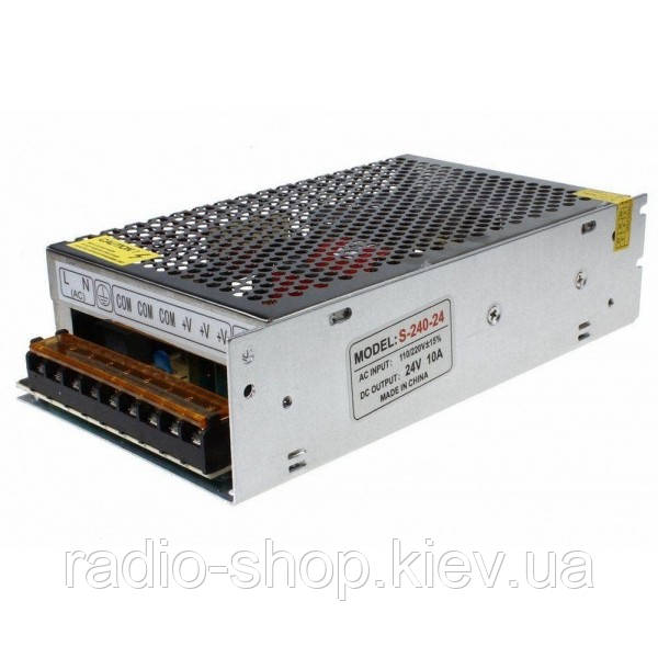 Купить Блок питания 24В 10А, цена 819 грн — Prom.ua (ID#1116391064)