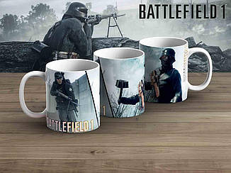 Чашка Battlefield "Кулеметник" гуртка Бателфілд