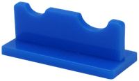 Подставка под две кисточки, Синій пластик AS-0054