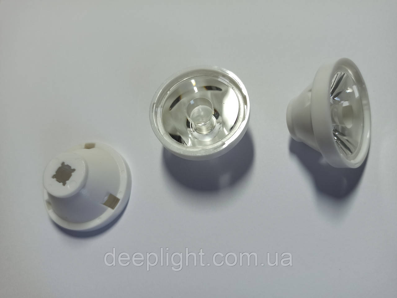 Світлодіодна лінза/колиматор 5° градусів 32Х18 XHP50 XHP50.264 T6 L2 5*5 мм розмір кристала, фото 1