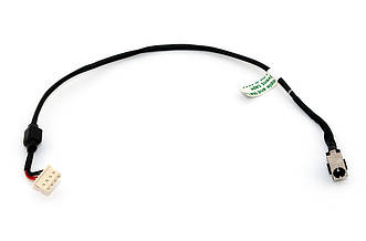 Роз'єм живлення з кабелем для Toshiba PJ286 (5.5 mm x 2.5 mm), 4-pin, 27 см