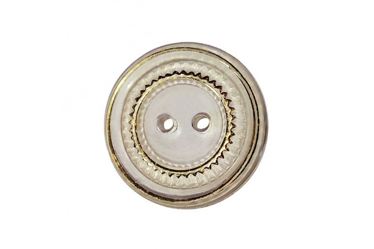 Ґудзик на два удари 15 мм NoH1059 (z) (100 шт.)