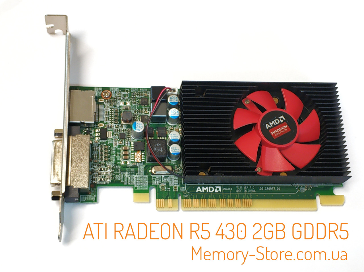 Відеокарта ATI Radeon R5 430 2GB GDDR5 DirectX_12 (DVI/ DisplayPort)