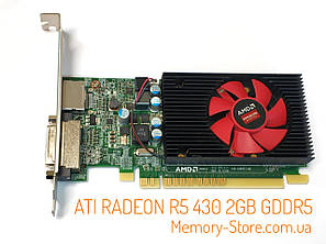Відеокарта ATI Radeon R5 430 2GB GDDR5 DirectX_12 (DVI/ DisplayPort), фото 1