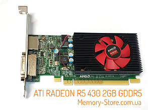 Відеокарта ATI Radeon R5 430 2GB GDDR5 DirectX_12 (DVI/ DisplayPort)