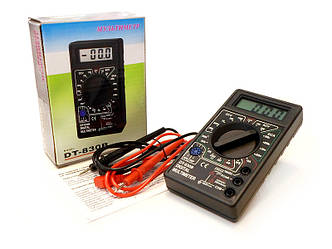 Тестер електромережі 1 сорт DT-830B 60шт 8843