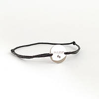 Браслет на зап'ястку з медальйоном гравіювання