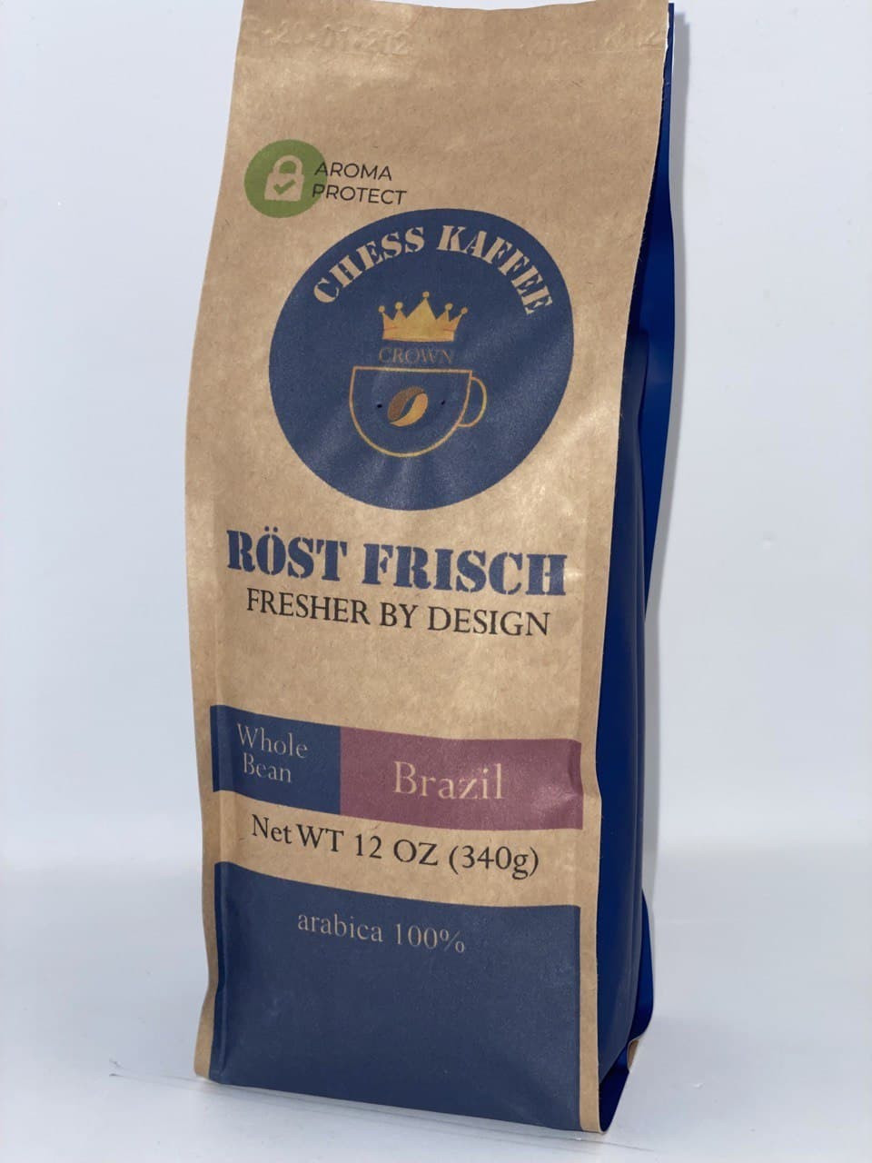 Кава в зернах Chess Kaffee Brazil 340 г Німеччина