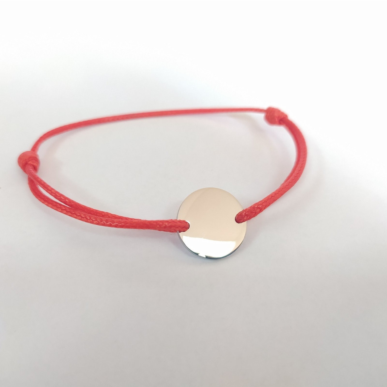 Браслет медальйон із гравіюванням, фото 1