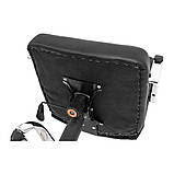 Комп'ютерне крісло Richman Armchair Prius 1001-1007х610х670 мм чорний кожзам на коліщатках, фото 6