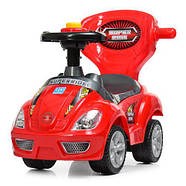 Дитяча каталка-толокар M 4205-3, червоного кольору, фото 3