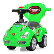 Дитяча каталка-толокар M 4205-5, зеленого кольору, фото 4