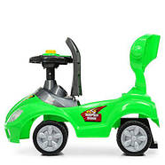 Дитяча каталка-толокар M 4205-5, зеленого кольору, фото 7