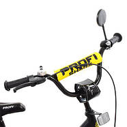 Велосипед дитячий PROF1 16д. Y1643, чорного кольору, фото 3