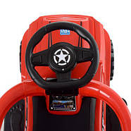 Дитяча каталка-толокар M 4231L-3, червоного кольору, фото 3