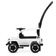 Дитяча каталка-толокар M 4288-1, білого кольору, фото 3