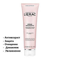 Двойной пенистый крем для очищения лица Лиерак Lierac Creme Moussante Double Nettoyant