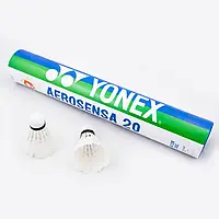 Воланы Yonex Aerosensa 20 из перьев (12шт)