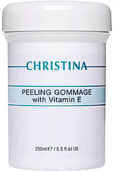Пілінг-гомаж з вітаміном Е для всіх типів шкіри, 250 мл CHRISTINA