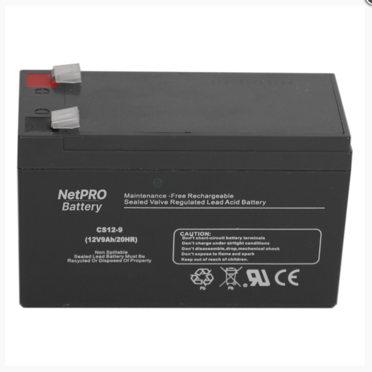 Акумулятор 9 Aг AGM NetPRO CS12-9 Гелевий тип