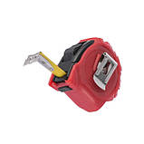 Рулетка з фіксатором 3 м * 16 мм "Магніт" INTERTOOL MT-0503, фото 5