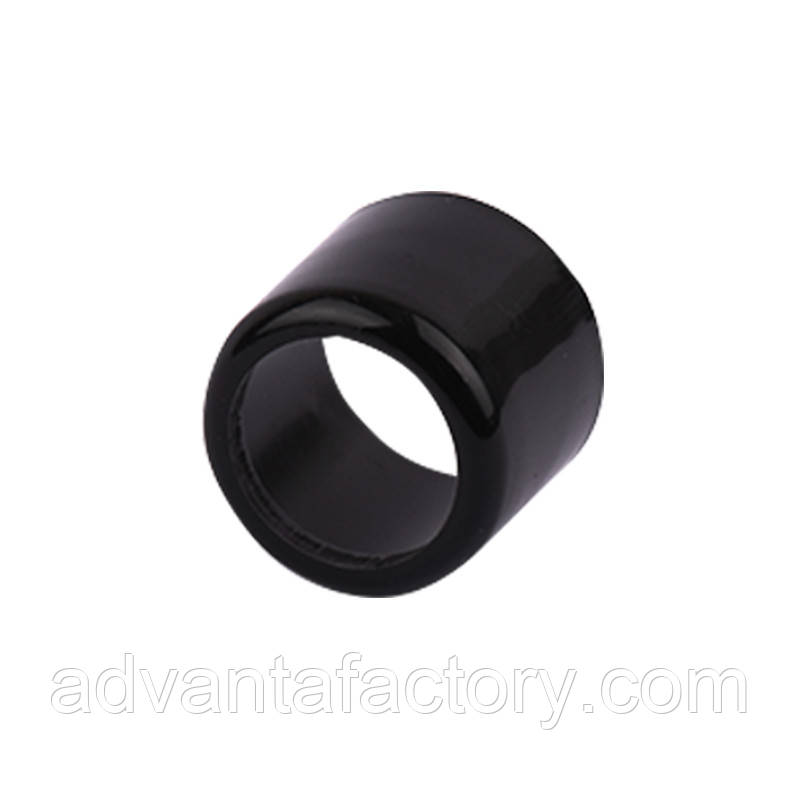 Зовнішня заглушка втулка 22/18 мм чорна