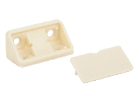 Кутик меблевий подвійний пластиковий GIFF бежевий