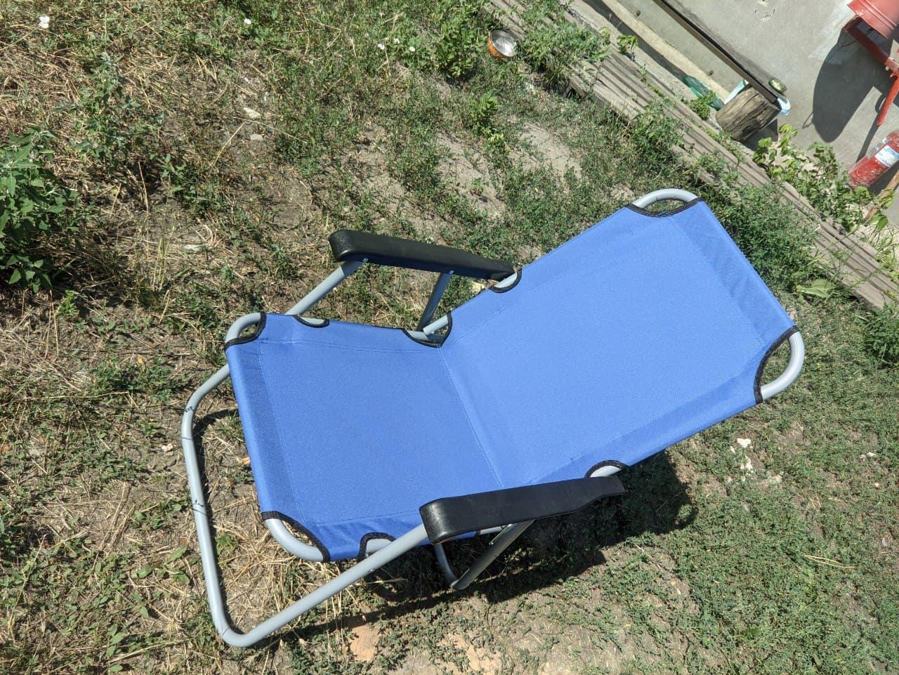 УЦІНКА! Розкладне крісло для пікніка та риболовлі "Дачне" Stenson MH-3080, 55*46*87 см
