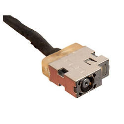 Разъем питания с кабелем для HP PJ584, PJ680 (4.5mm x 3.0mm + center pin), 8(7)-pin, 18 см