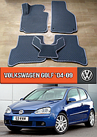 ЕВА коврики Фольксваген Гольф 5 2004-2009. EVA резиновые ковры на Volkswagen Golf 5