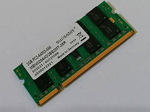 Оперативна пам'ять DDR2 2Gb) - Swissbit 2Gb 2Rx8 PC2-6400S-666 ( MEN02G64D2BE2MT-25R ), фото 4
