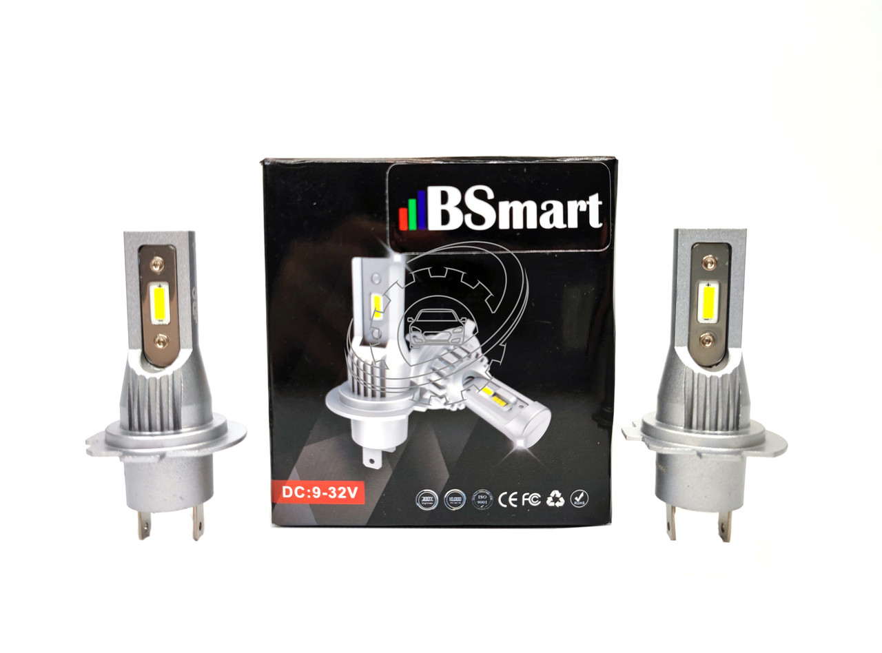 Автолампи LED BSmart V10P діод CSP Південна Корея H7 8000Лм 30Вт 12-24В