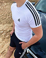 Летний костюм шорты и футболка Adidas Адидас. Летний спортивный костюм шорты и футболка Adidas Адидас