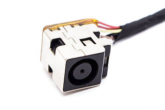 Роз'єм живлення з кабелем для HP PJ865 (7.4 mm x 5.0 mm + center pin), 8(7)-pin, 11 см