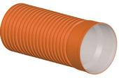 Гофровані труби Інкор із поліпропілену (ПП) для каналізації та дренажу.  Діаметри — 160 мм (6М/П)