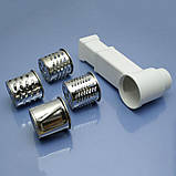 Насадка для м'ясорубки Saturn ST-FP7096 ST-FP7095 ST-FP8093 ST-FP7092 тертка овочерізка шинковка, фото 10