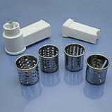 Насадка для м'ясорубки Saturn ST-FP7096 ST-FP7095 ST-FP8093 ST-FP7092 тертка овочерізка шинковка, фото 8