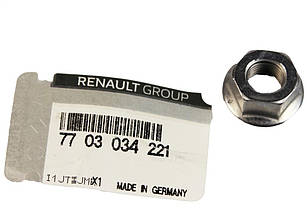 Renault (Original) 7703034221 — Гайка М10 кульової опори на Рено Меган II