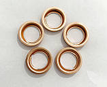 Кільце (прокладка) зливного корка Nissan Almera Classic (Нісан Альмера Класик) Оригінал 11026-01M02, фото 4