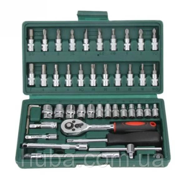 Набір інструментів 46 предметів PIECE TOOL SET