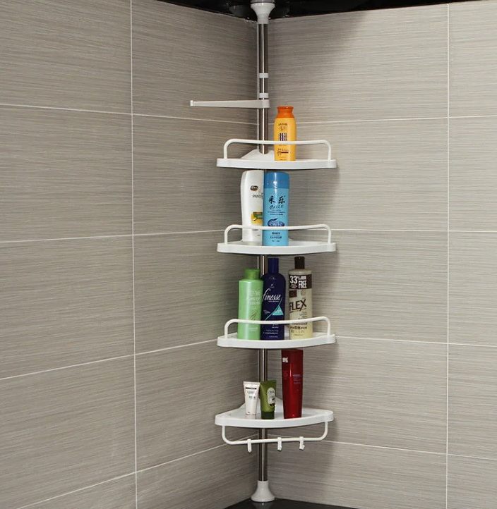 Кутова полиця для ванної Multi Corner Shelf, 4 рівня, 3,2 м