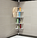 Кутова полиця для ванної Multi Corner Shelf, 4 рівня, 3,2 м, фото 2