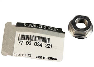 Renault (Original) 7703034221 — Гайка M10 для кульової опори на Рено Сценік 2, фото 2