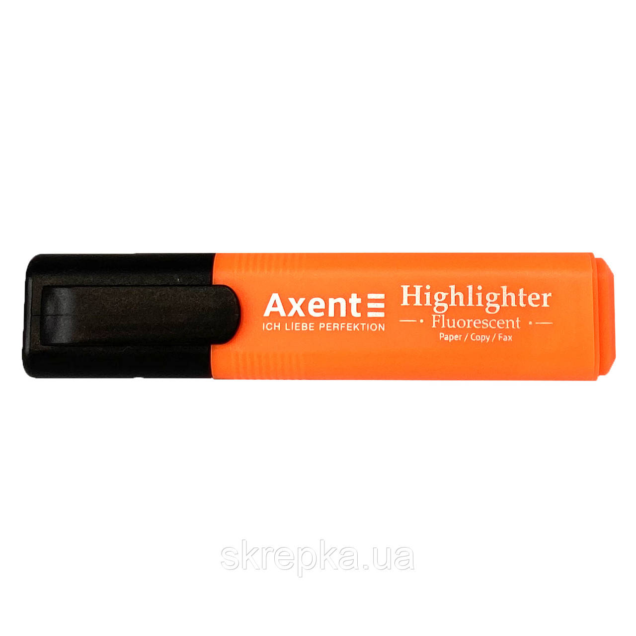 Маркер текстовий Axent помаранчевий