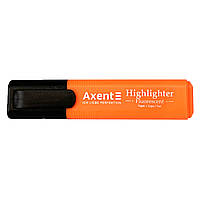 Маркер текстовый Axent Highligher оранжевый клиноподобный 1-5 мм