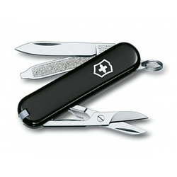 Ніж швейцарський Victorinox Classic SD 0.6223.3 складной Чорний