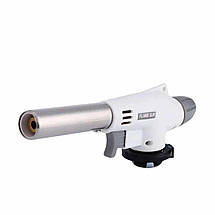 Портативний газовий різак, пальник flame gun 920 на цанговий балон, фото 2