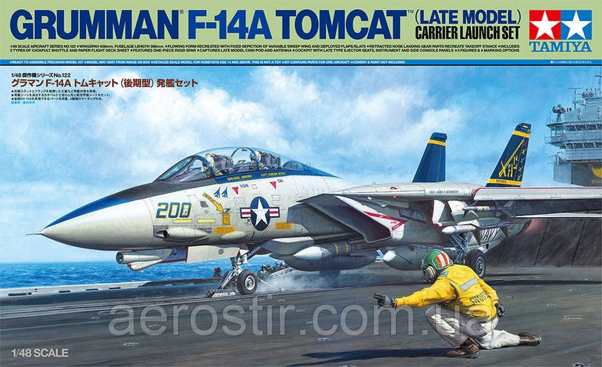 Grumman F-14A TOMCAT 1/48 Tamiya 61122