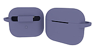 Чехол-накладка DK Silicone Candy Friendly с карабином для Apple AirPods 3 (lavender grey)