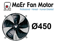 Вентилятор осевой MaEr, 6E-450-S, YDWF74L60P6-522N-450